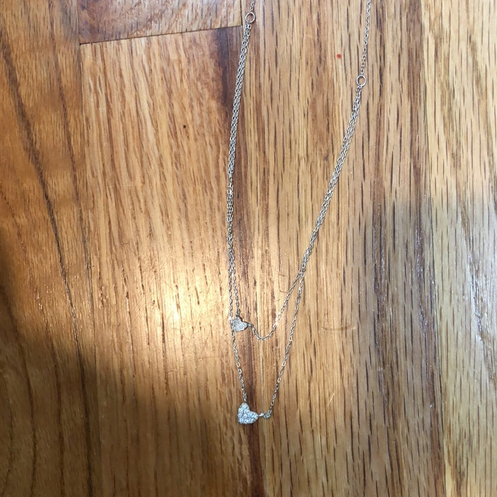 Double Heart Necklace - image 6